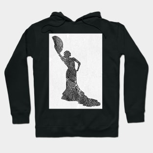 flamenco finger-print Hoodie